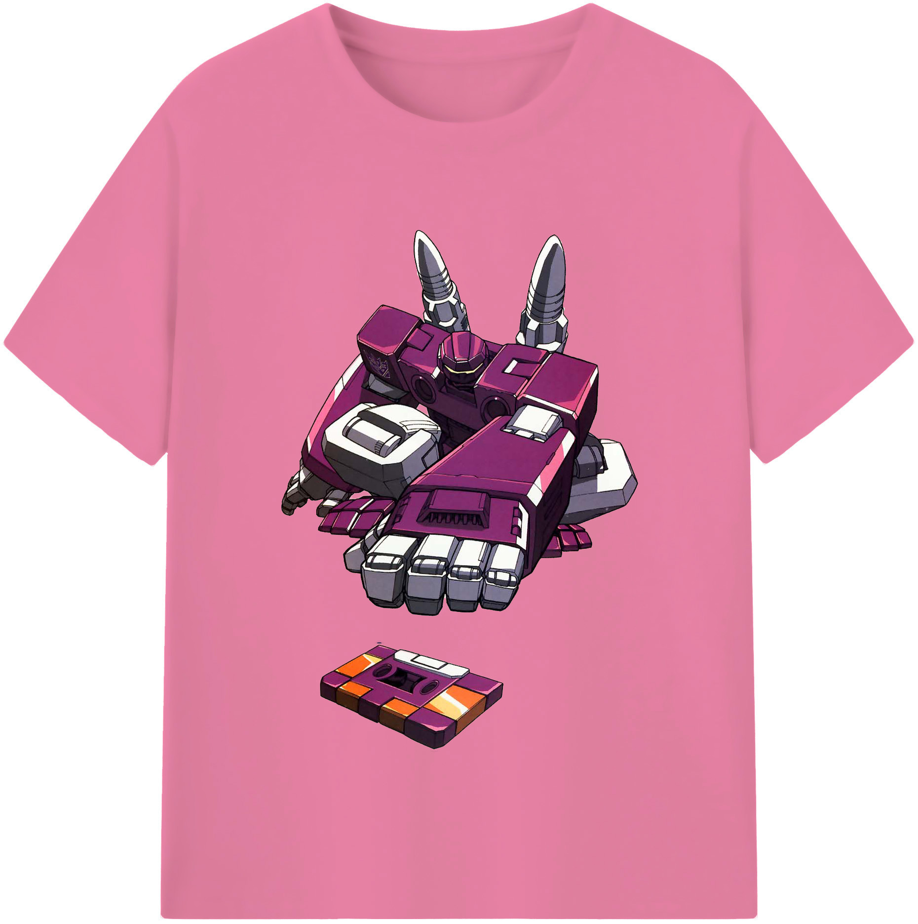 （画像用）  綿100％半袖Tシャツ（フロントプリント）